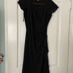 Black simple dress